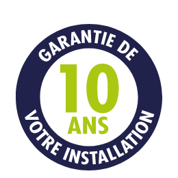 Logo 10 ans de garantie ©GroupeRoyEnergie