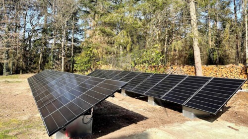 Installation panneaux solaires au sol 10,4 kWc (11 860 kWh) - GRE