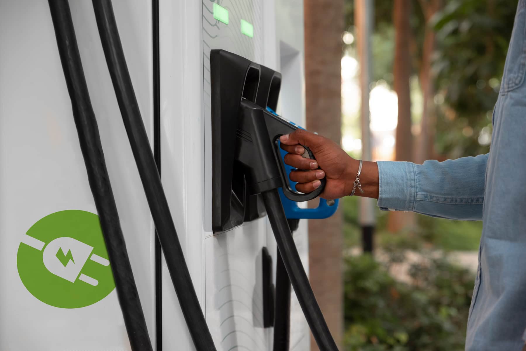 borne recharge véhicule électrique 